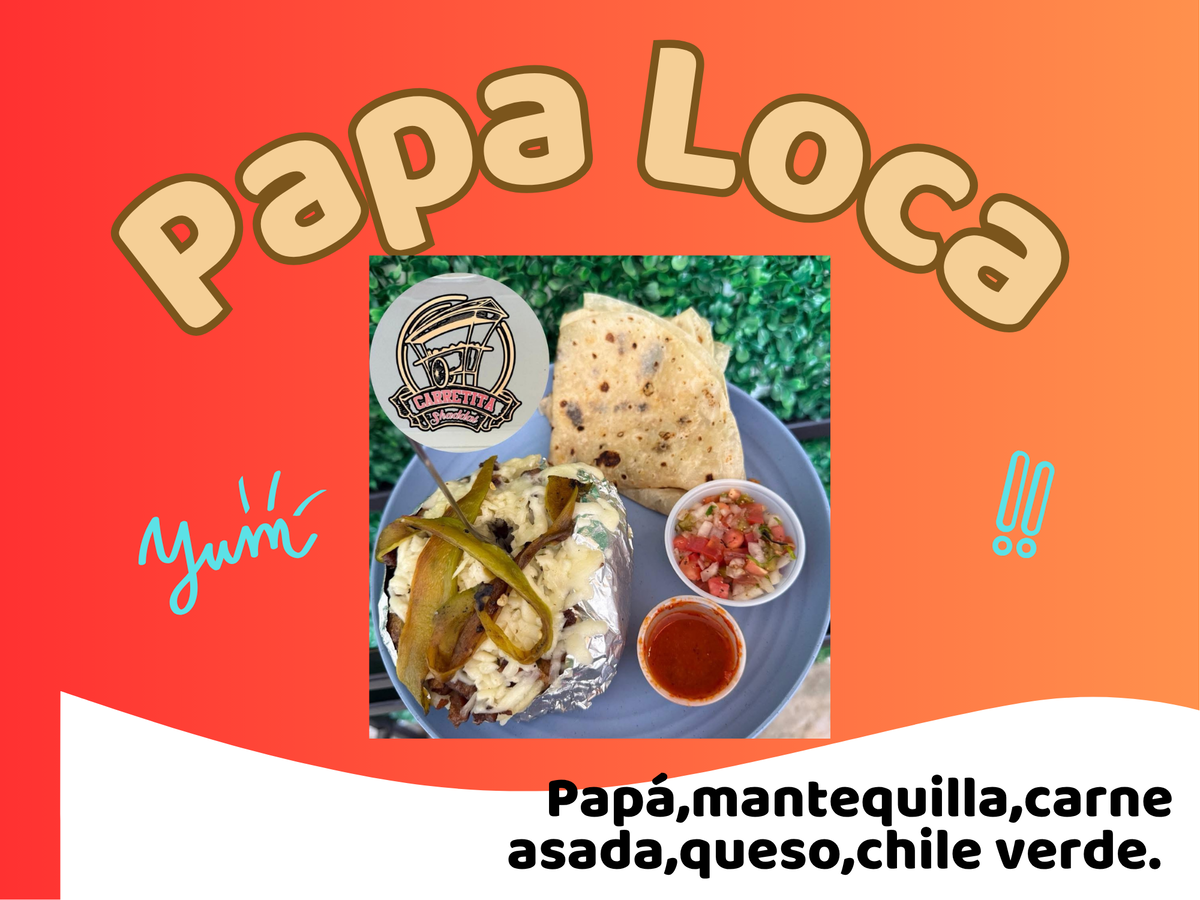 Papa Loca (asada)