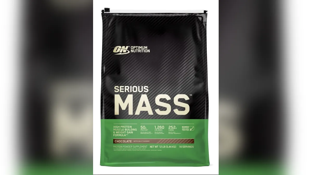 OPTIMUM NUTRITION -serious mass 12 LB