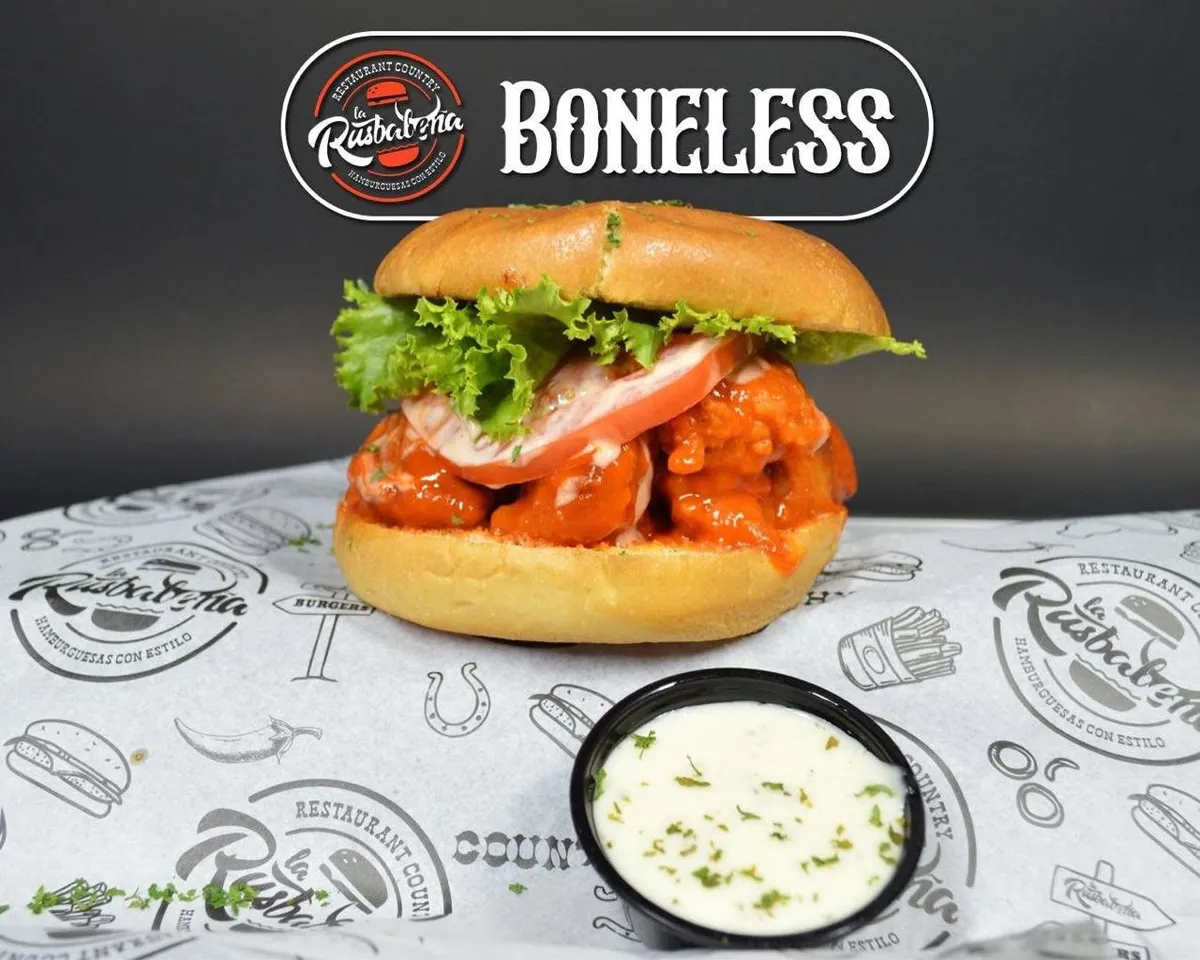 HAMBURGUESA BONELESS