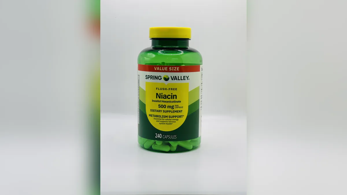 SPRING VALLEY-niancin 240 capsulas