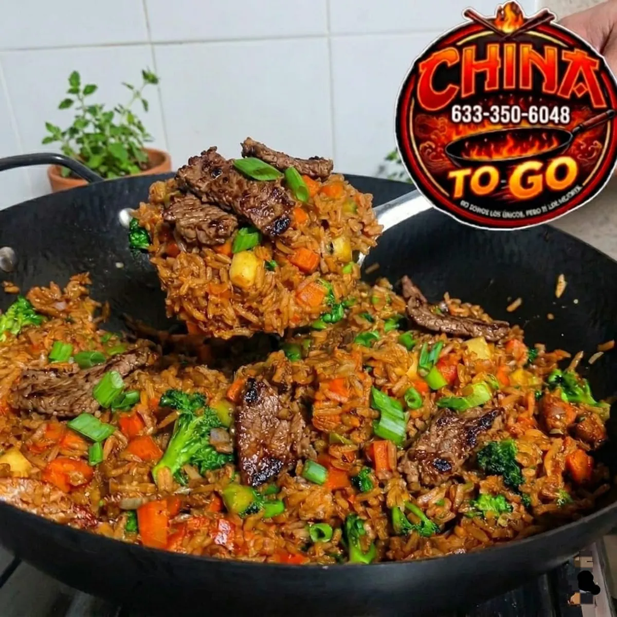 ARROZ FRITO CON RES
