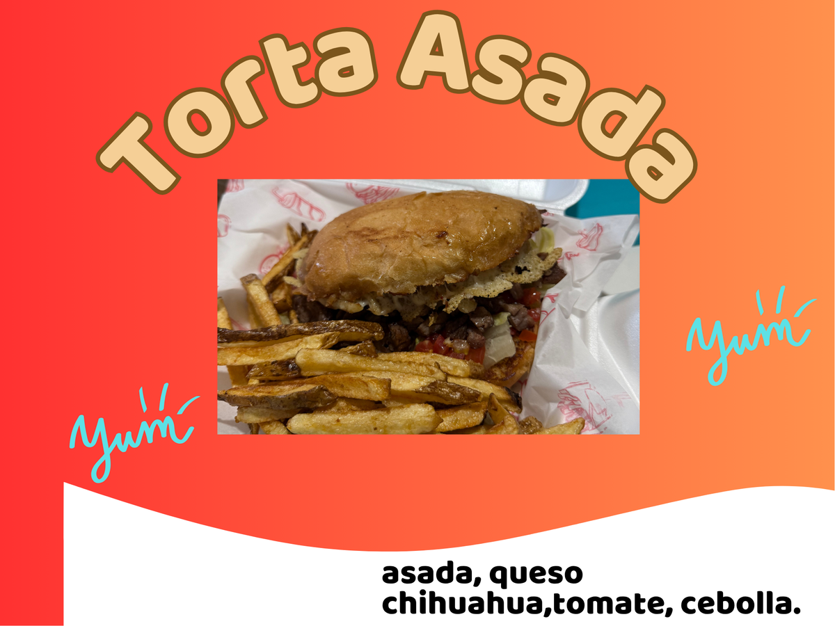 Torta Asada y Jamon