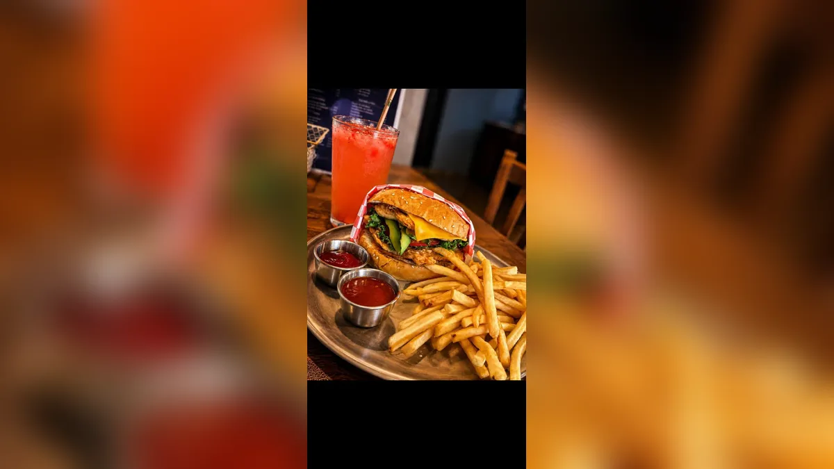 Hamburguesa de Camaron