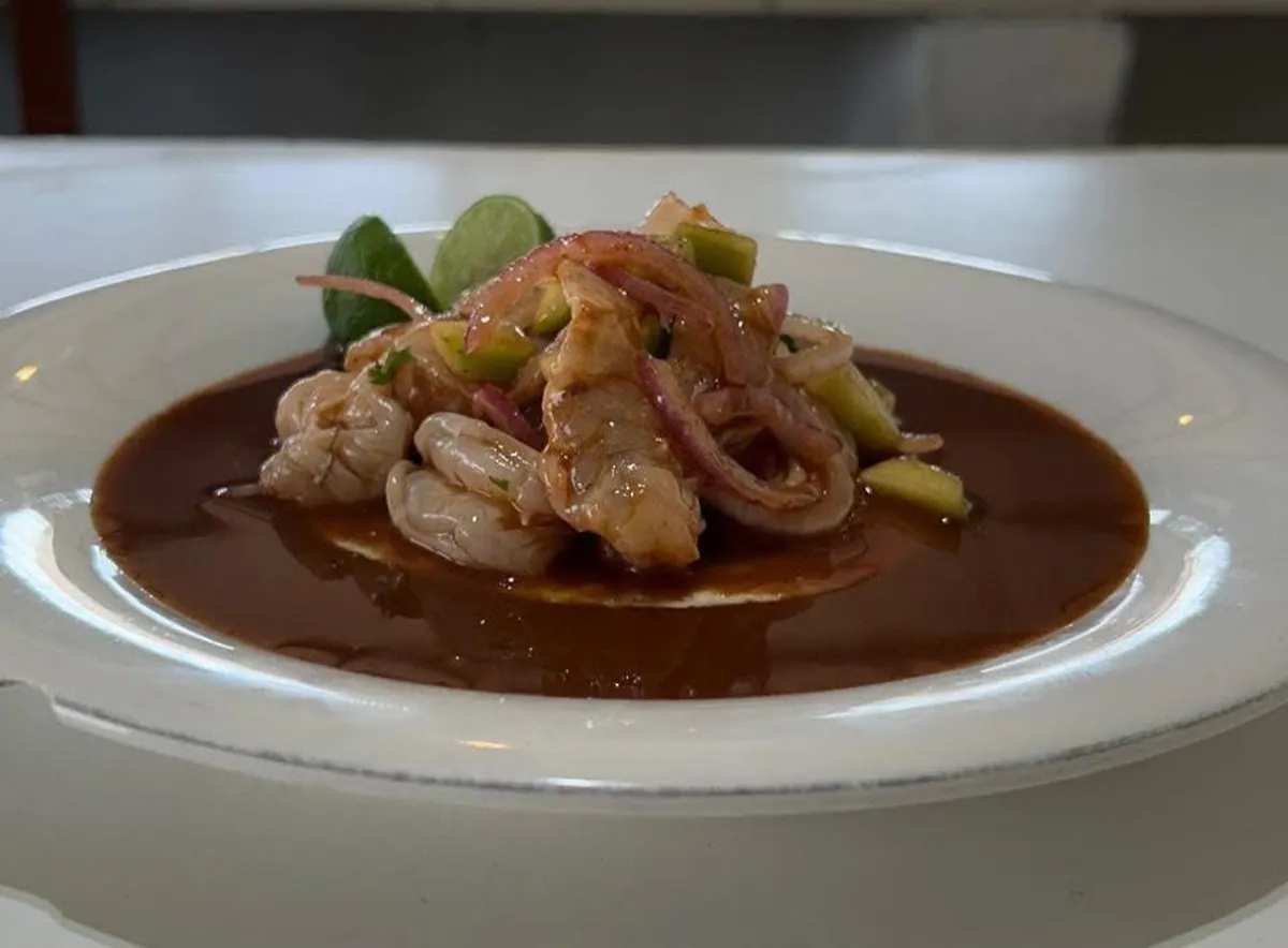 Tostada de Aguachile