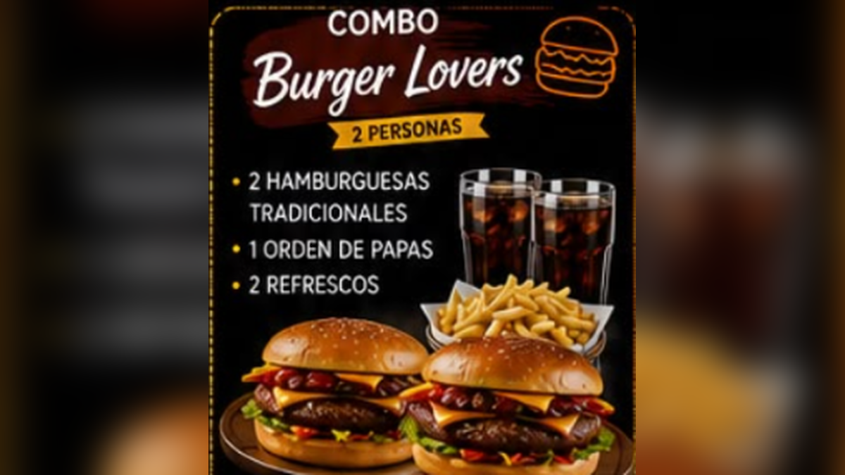 COMBO BURGUER LOVERS
