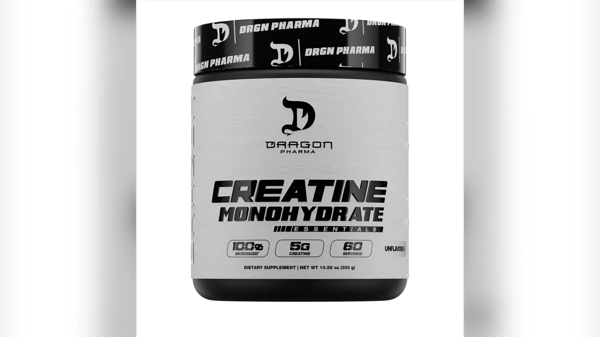 Dragón Pharma– Creatine Monohydrate 60 servicios