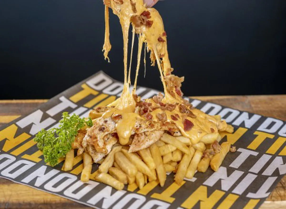 Chicken chipotle fries