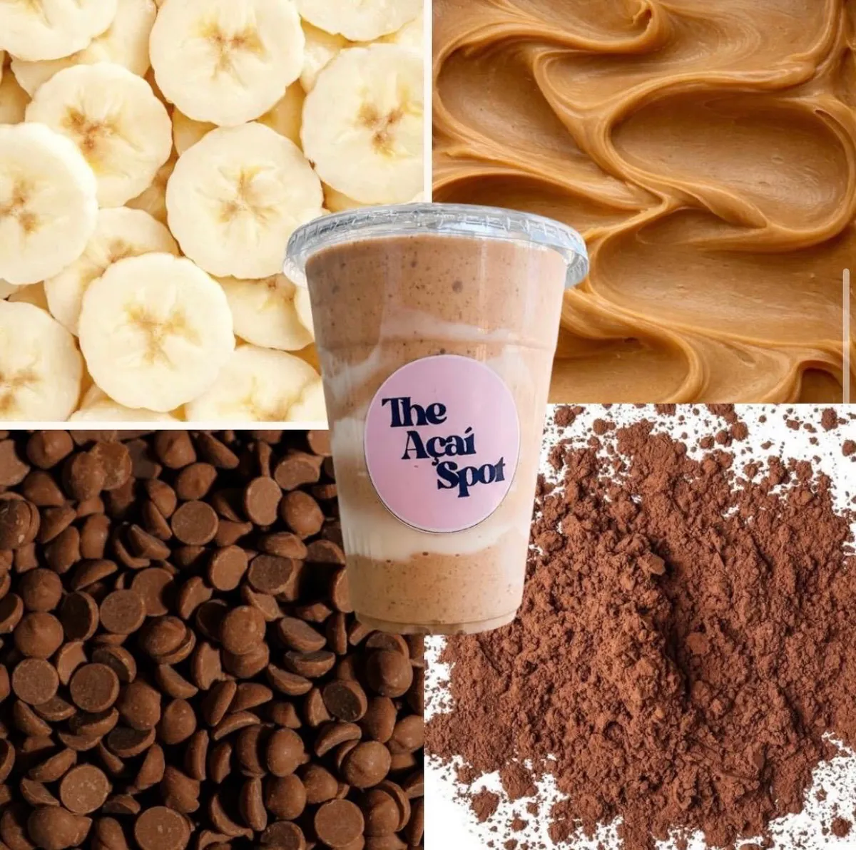 Choco-Banana Smoothie 24oz
