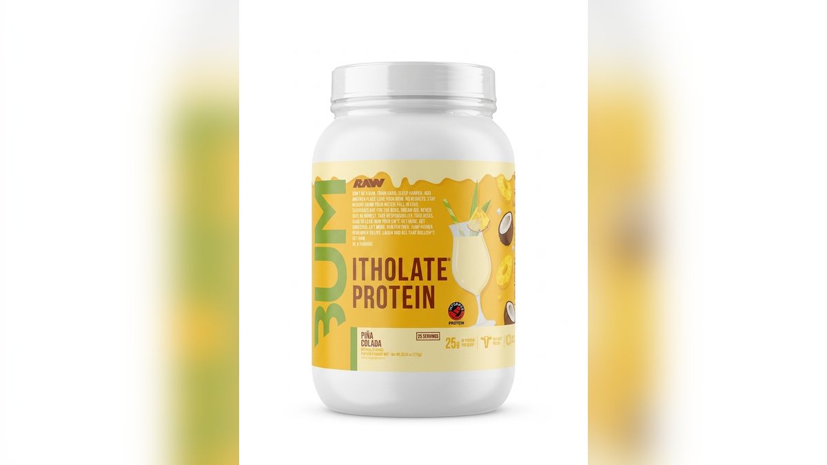 RAW nutririon-bum itholate protein  2LB