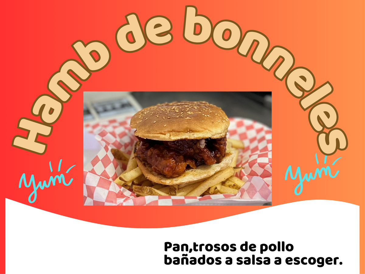 Hamburguesa Boneless
