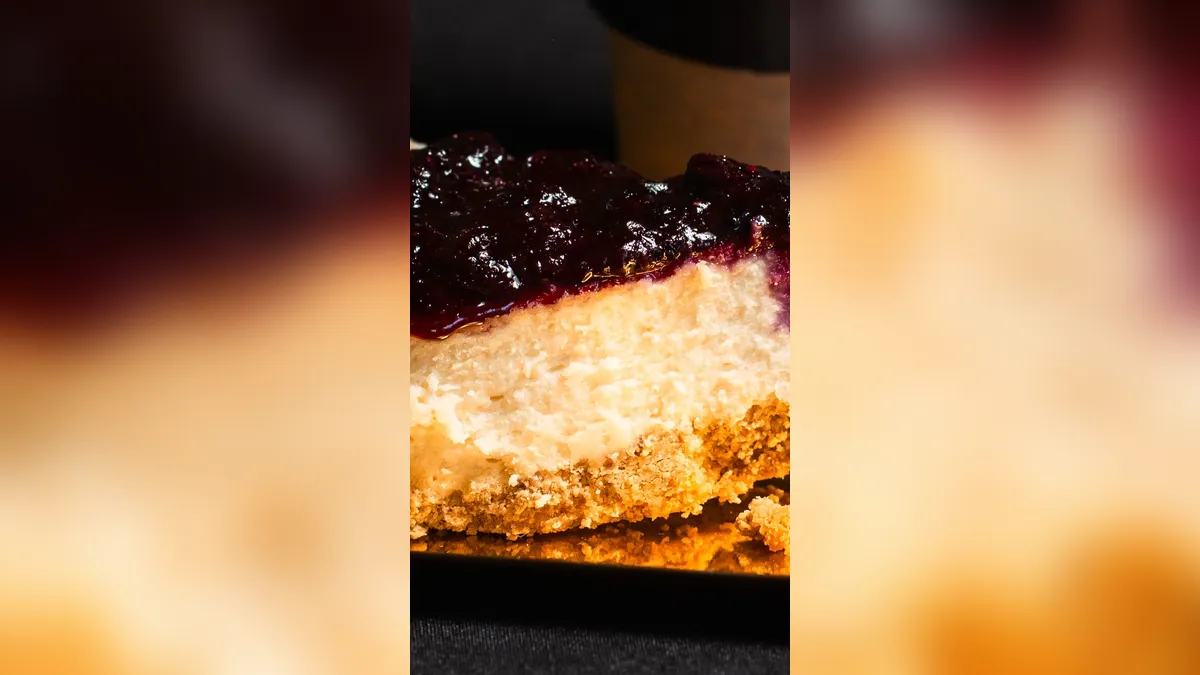 NY Cheesecake Mermelada Frutos Rojos Pieza