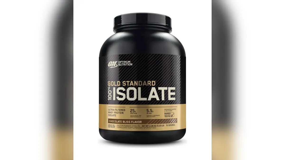 OPTIMUM NUTRITION-gold standard isolate  5.20 LB