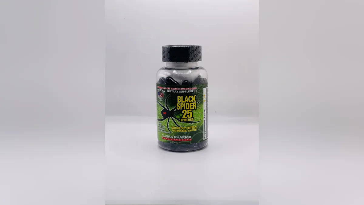 CLOMA PHARMA -black spider ephedra 25