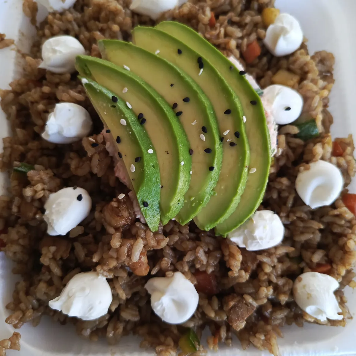 YAKIMESHI DE POLLO O RES