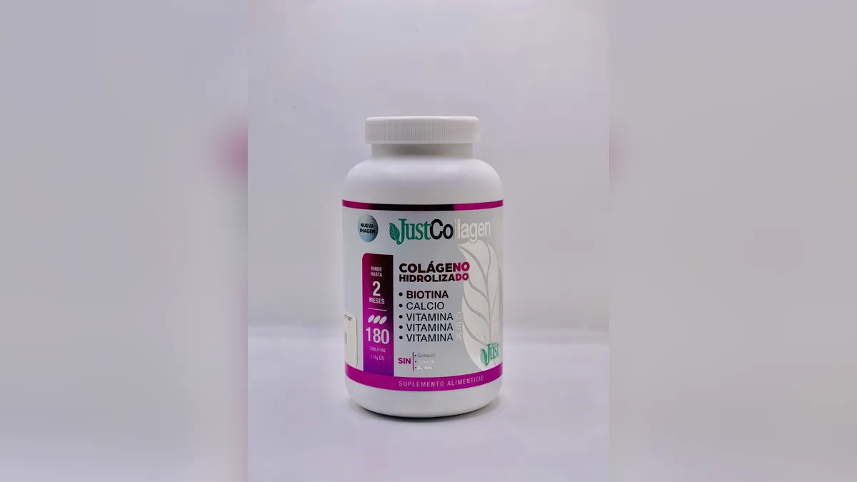 JUST COLLAGEN-colageno hidrolizado  180 tabletas