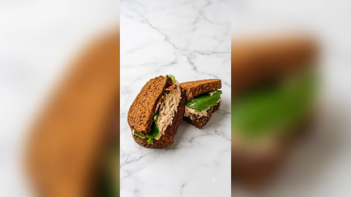 Sandwich de Pollo con arándano