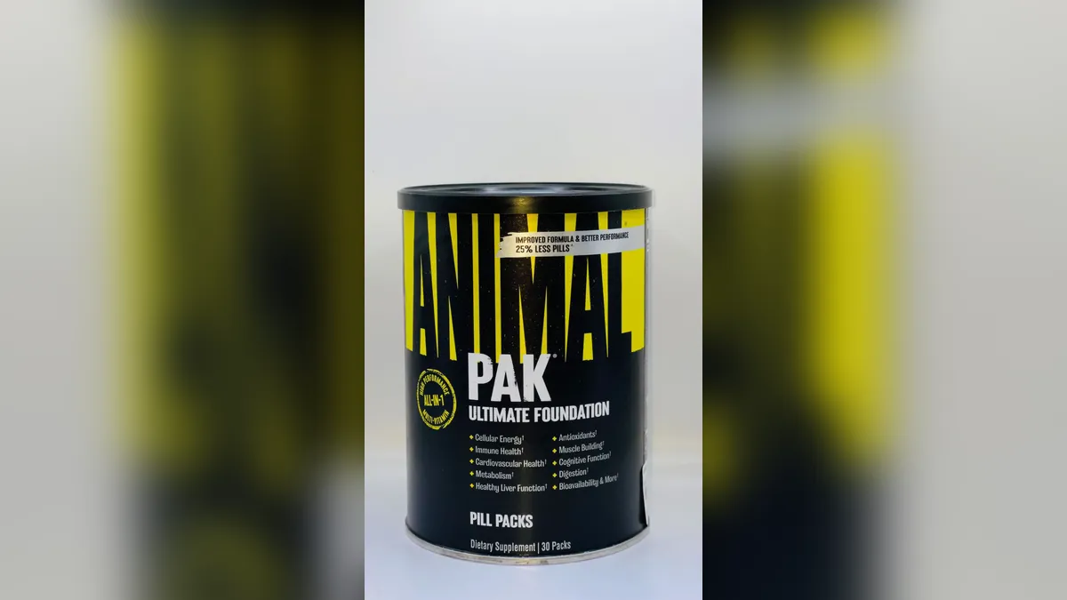universal nutrition -animal pack 30 packs