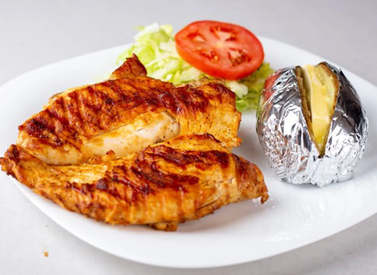 4 FAJITAS DE POLLO A LA PLANCHA/MEDIA ORDEN