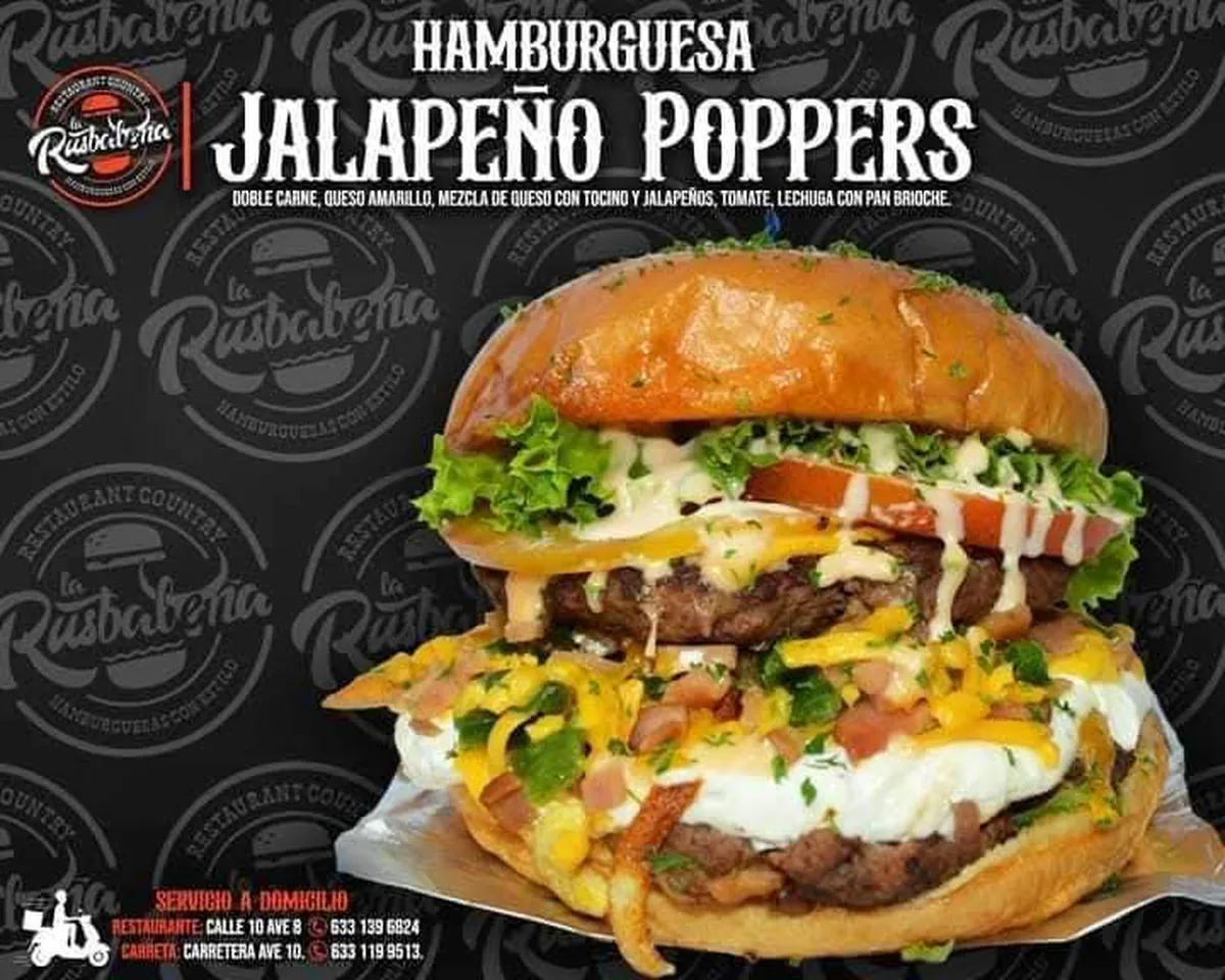 JALAPENO POPPERS BURGUER