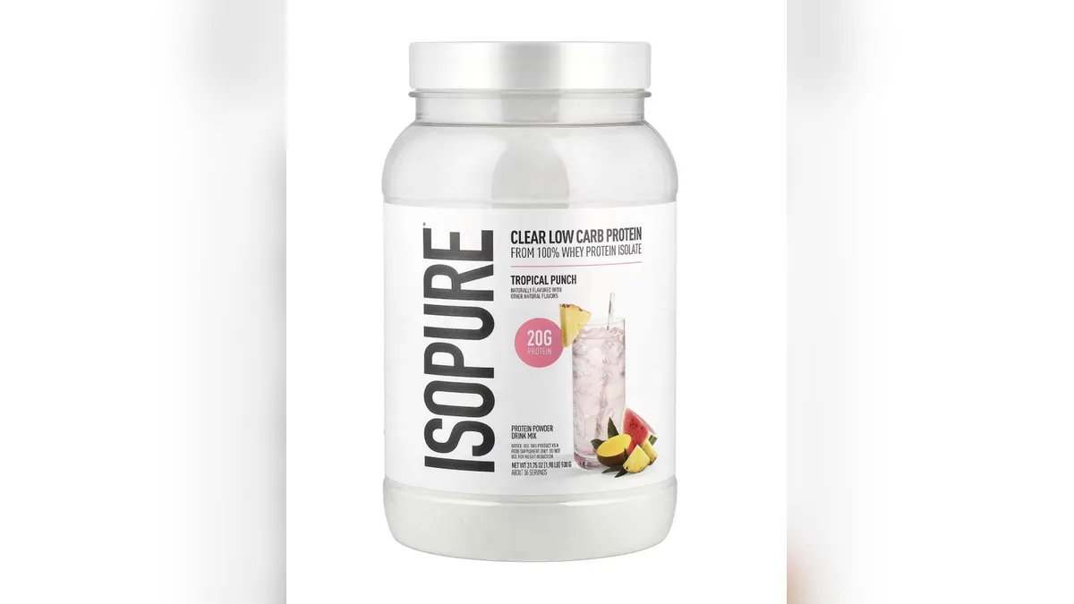 ISOPURE -clear low carb protein  2LB